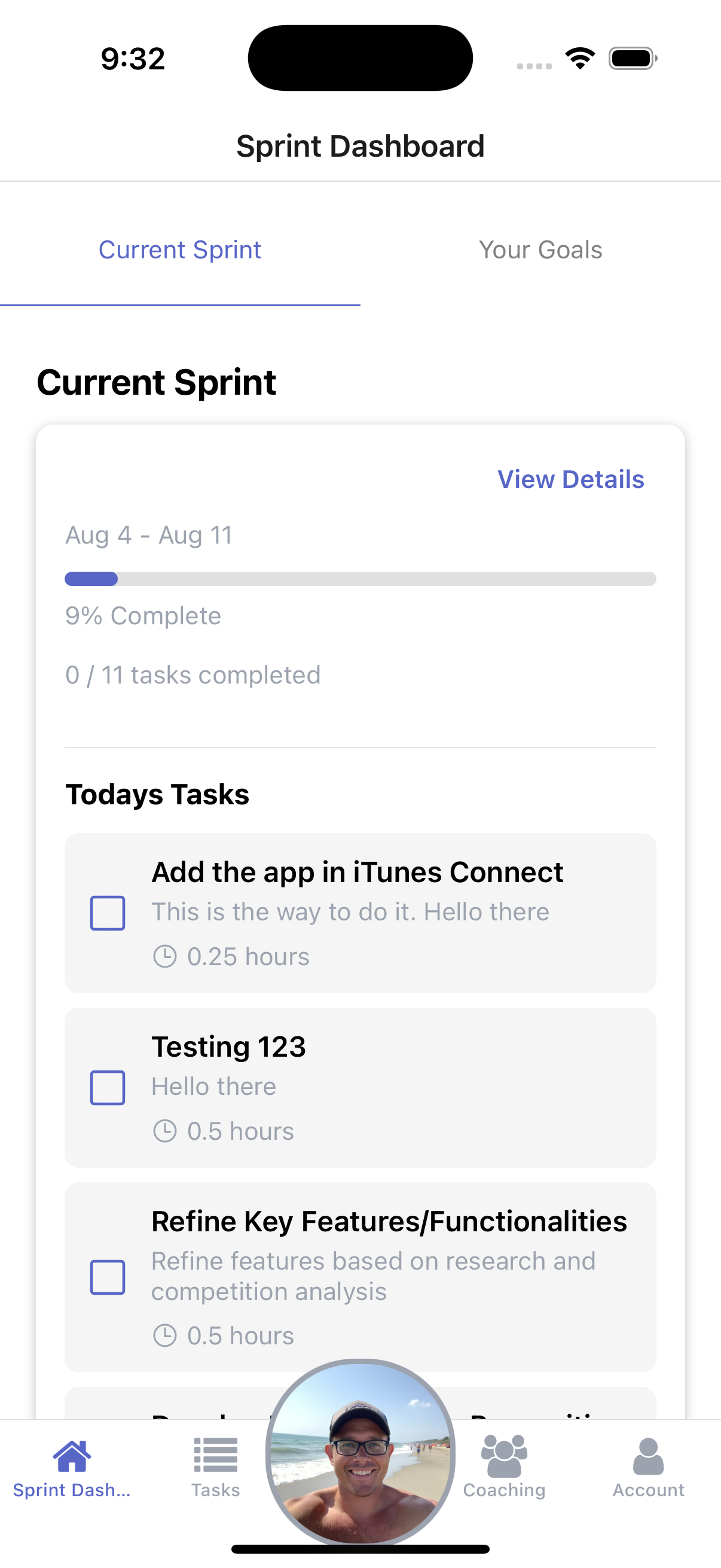Adam AI Sprint Planning
